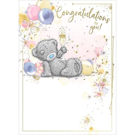 Congratulations to You Me to You Bear Card £1.79